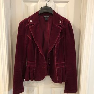 White House Black Market Corduroy Blazer